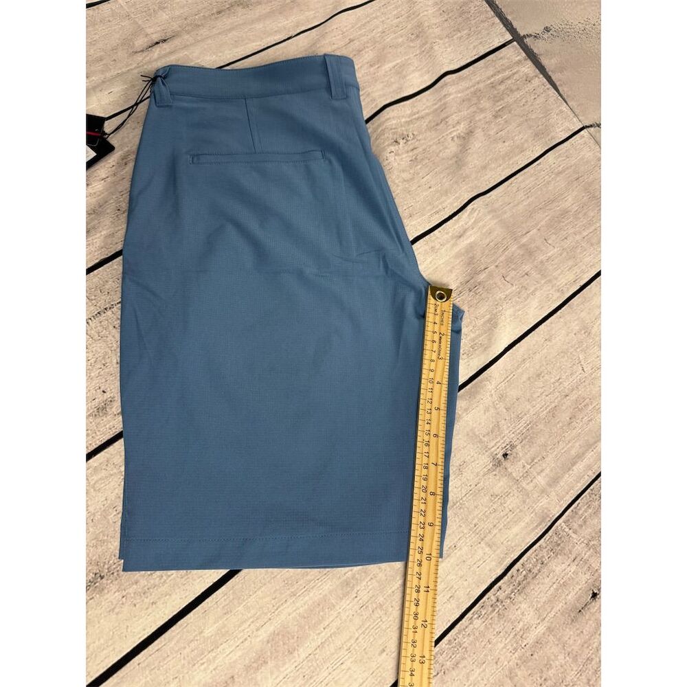 Travis Mathew Men's Golf Shorts Blue Size 34 Casual Dressy spring summer NWT - Picture 4 of 6